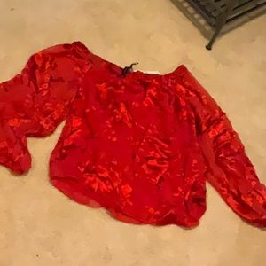 White House Black Market off shoulder top.